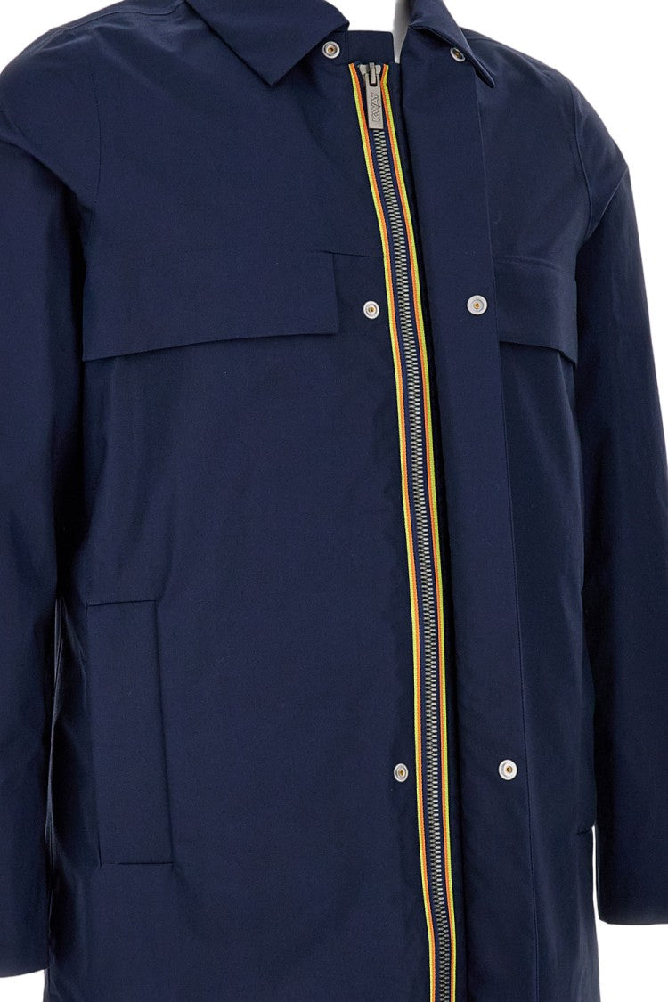 K-Way Cotton Poplin Trench Coat