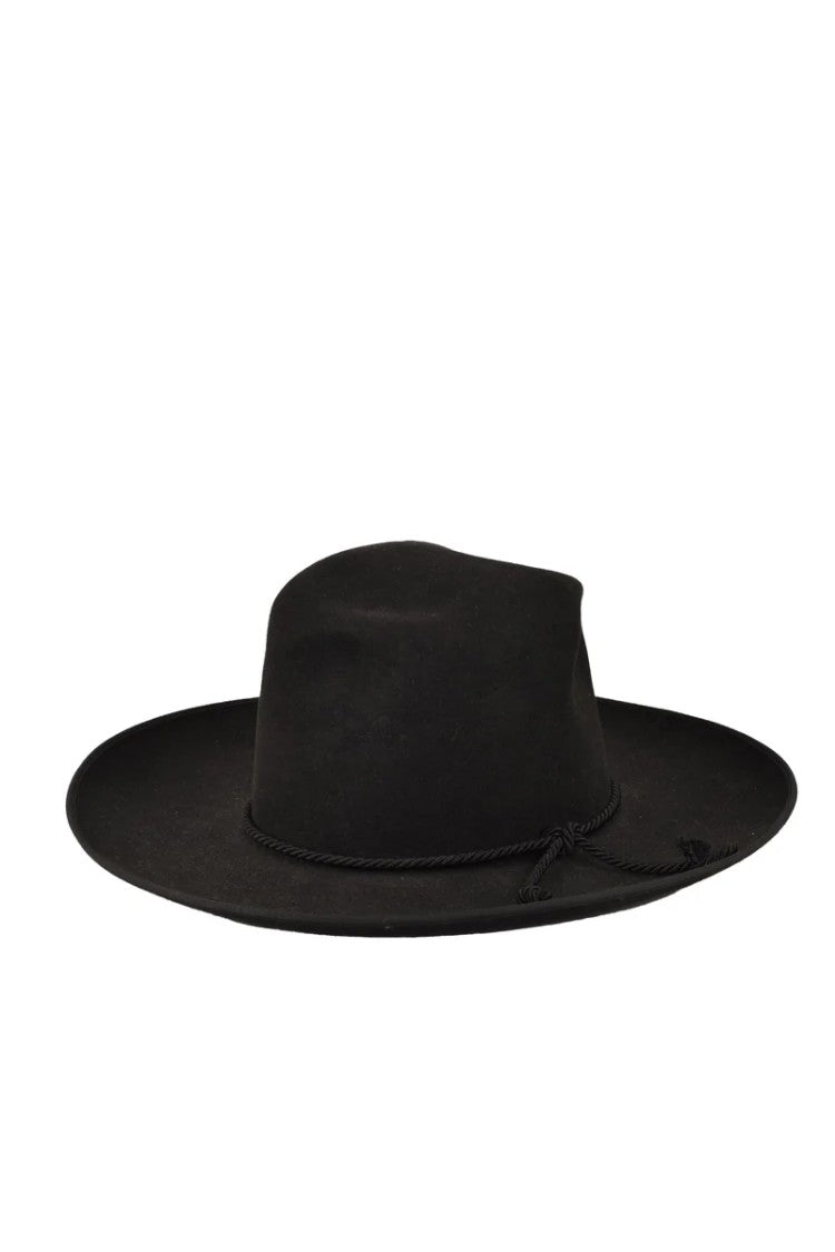 Eldorado Rabbit Fur Hat - Black