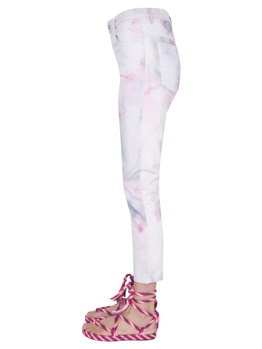 Isabel Marant Étoile "Wool" Printed Jeans
