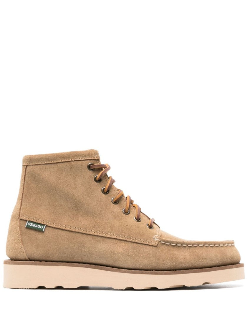 Sebago Soft Calf Leather Ankle Boots