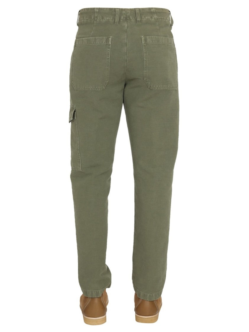 Department 5 Straight-Leg Casual Pants With Button Closure