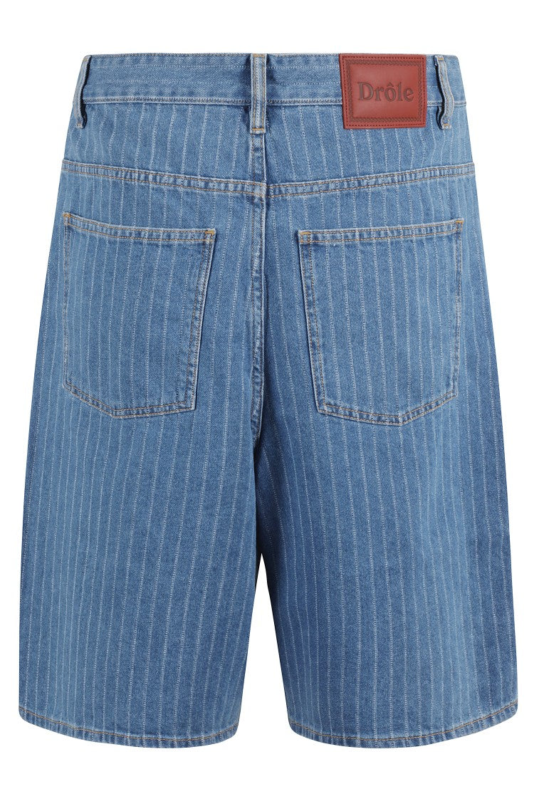 Drôle De Monsieur Le Short Baggy Rayures
