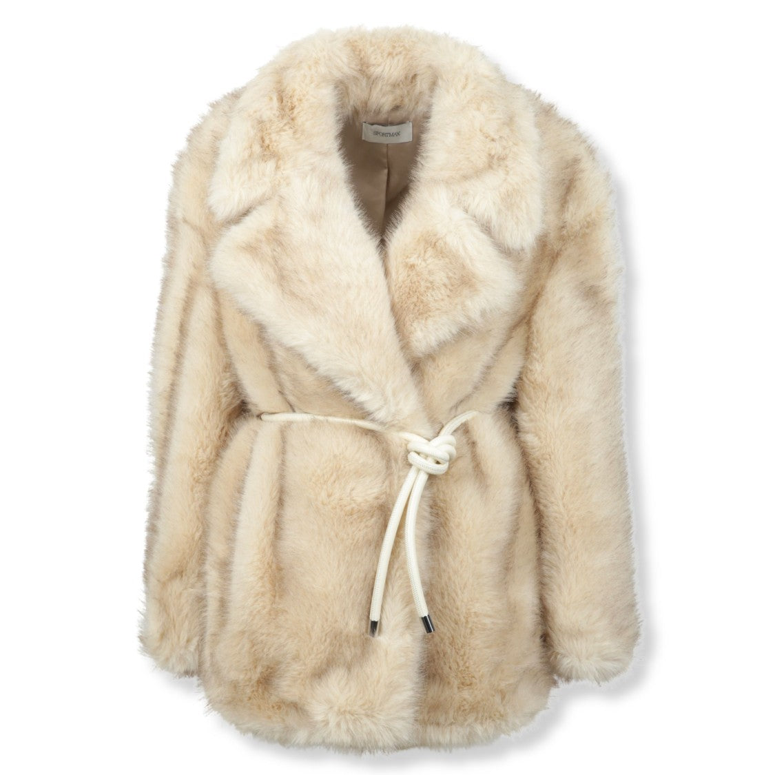Sportmax Structured Coat-Jacket Hybrid With Jersey Texture