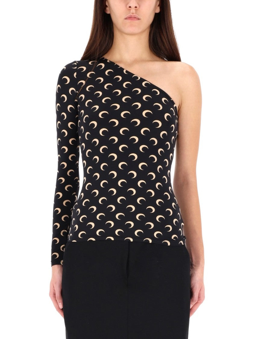 Marine Serre Asymmetrical Top "Moon"