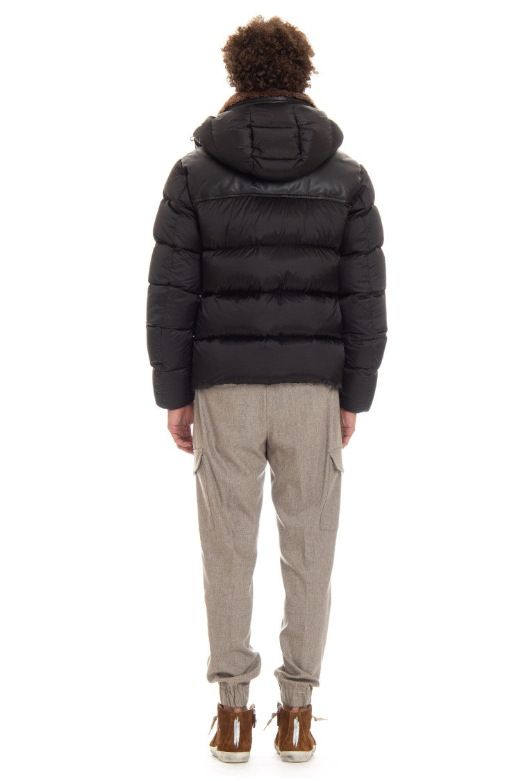 Moorer Nylon & Leather Bomber Mod. Alarick-Peh