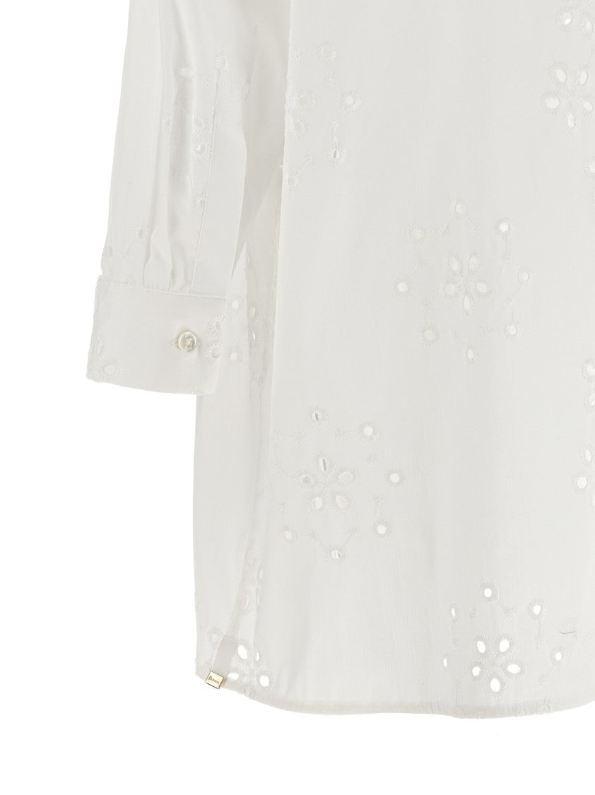 Herno 'Broderie Anglaise' Shirt