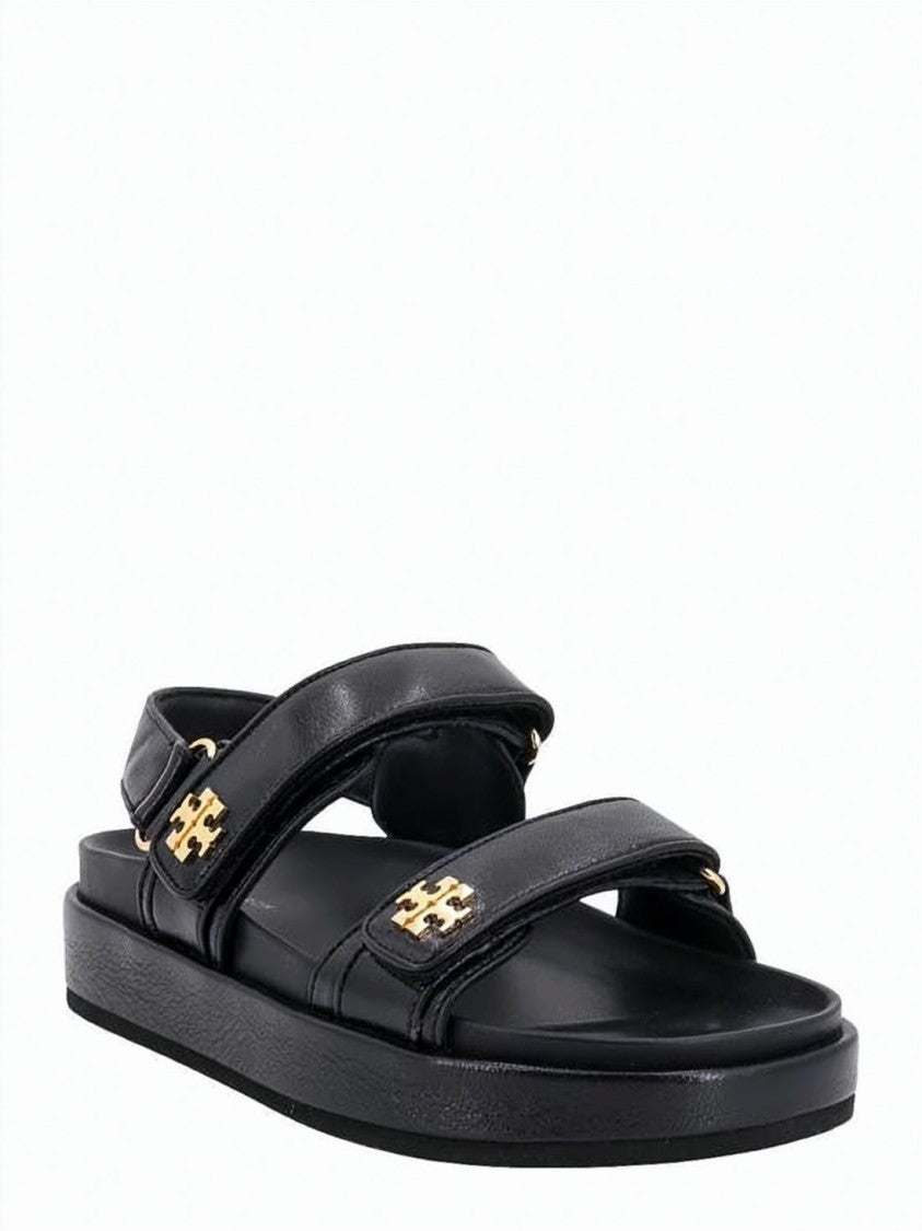 Tory Burch Black Sandal With Adjustable Straps