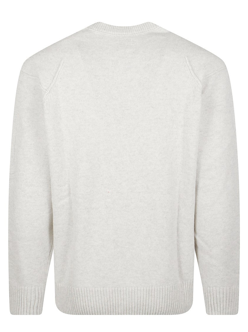 C.P. Company Lens Crewneck Wool-Blend Sweater