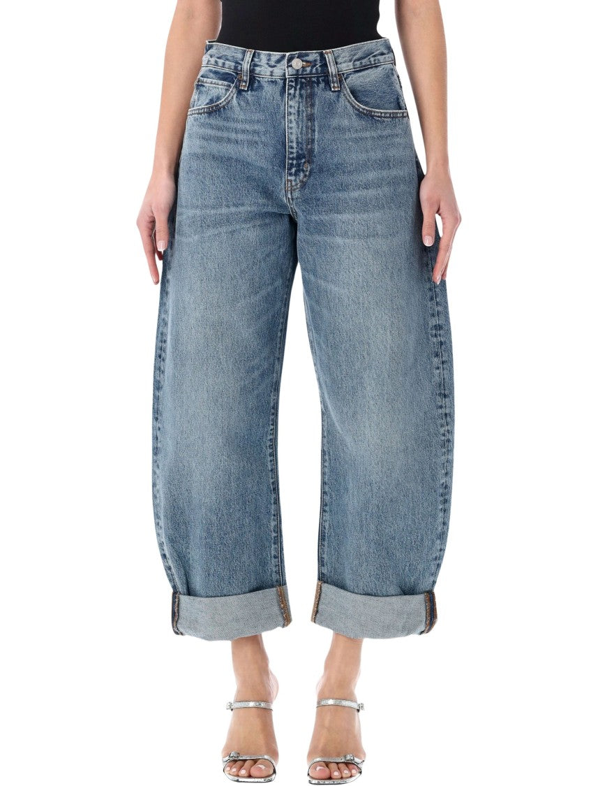 Frame The Bubble Barrel Silhouette Jeans