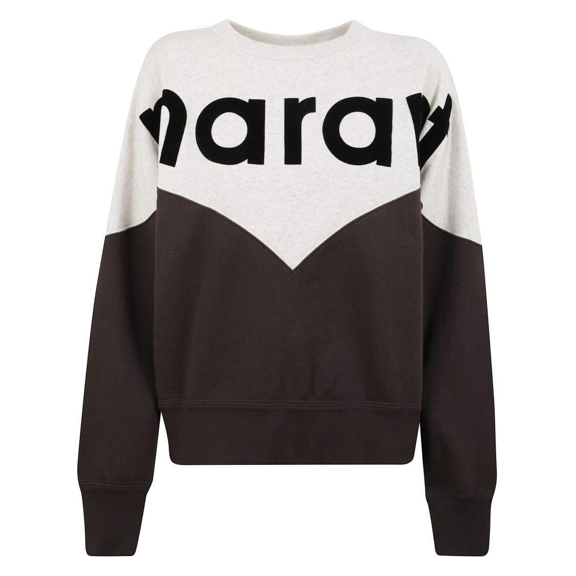 Isabel Marant Étoile Two-Tone Logo Sweatshirt