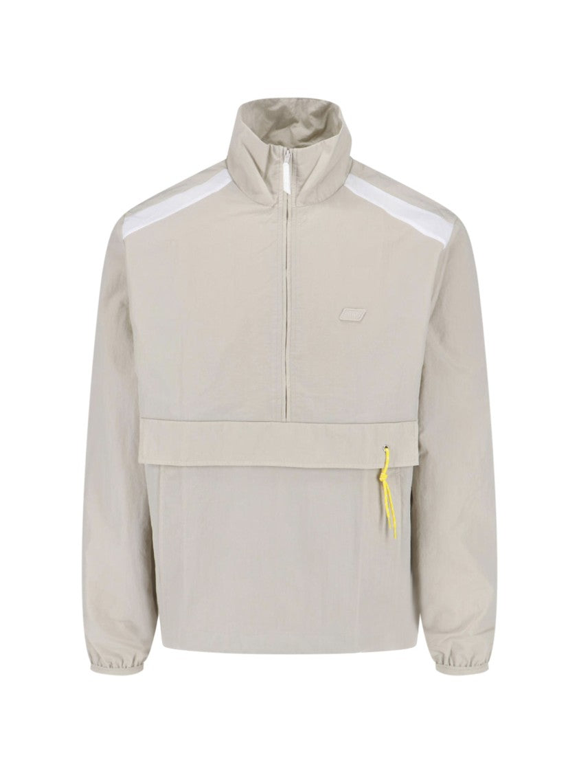 Autry Grey Jacket With High Collar