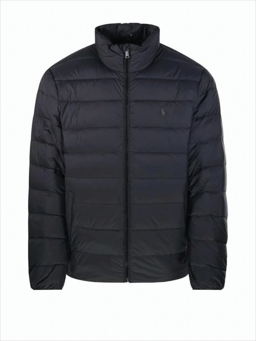 Polo Ralph Lauren Horizontal Quilted Black Padded Jacket