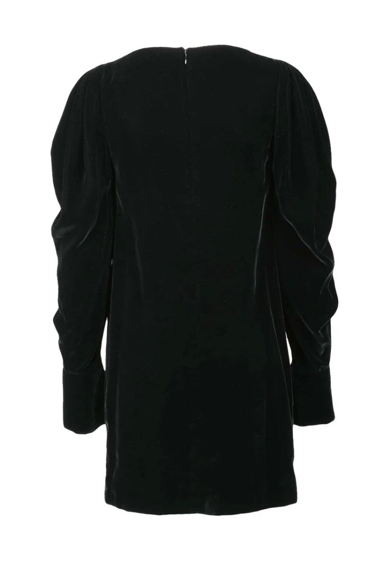 Nina Ricci Velvet Dress - Black