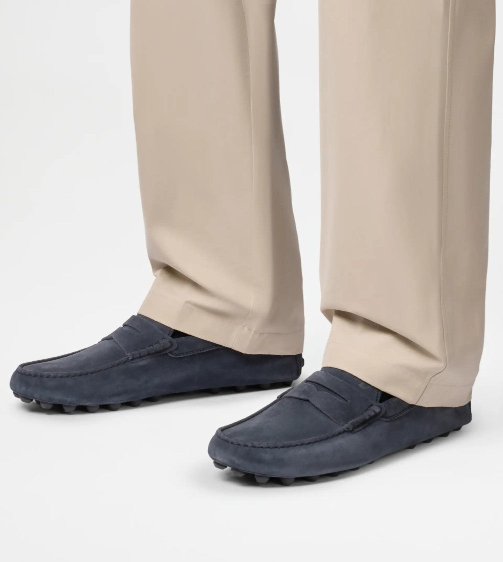 Tod's Black Mocassino Gommino Macro 52K Shoes