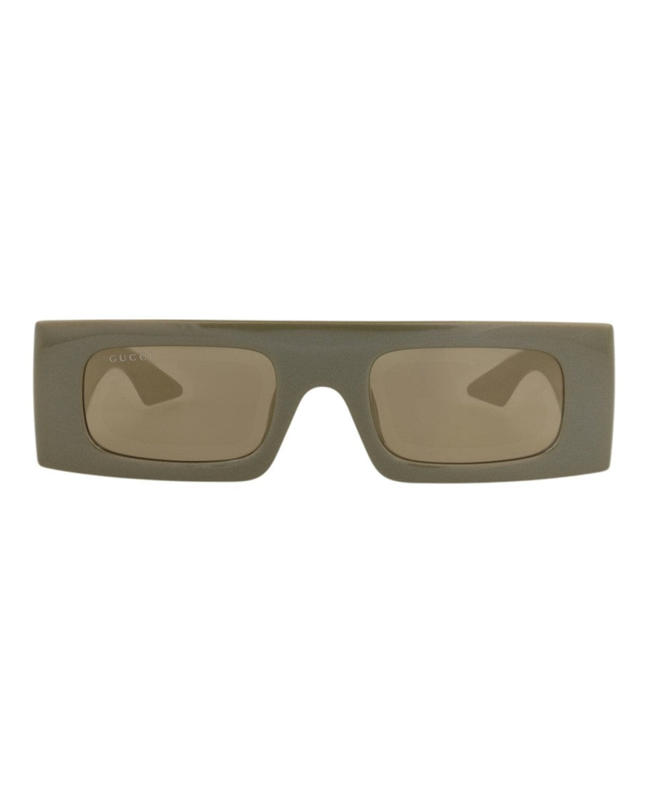 Gucci Shield-Frame Injection Sunglasses