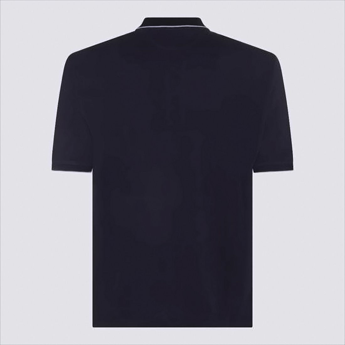 Brunello Cucinelli Short-Sleeve Polo Shirt With Ribbed Collar