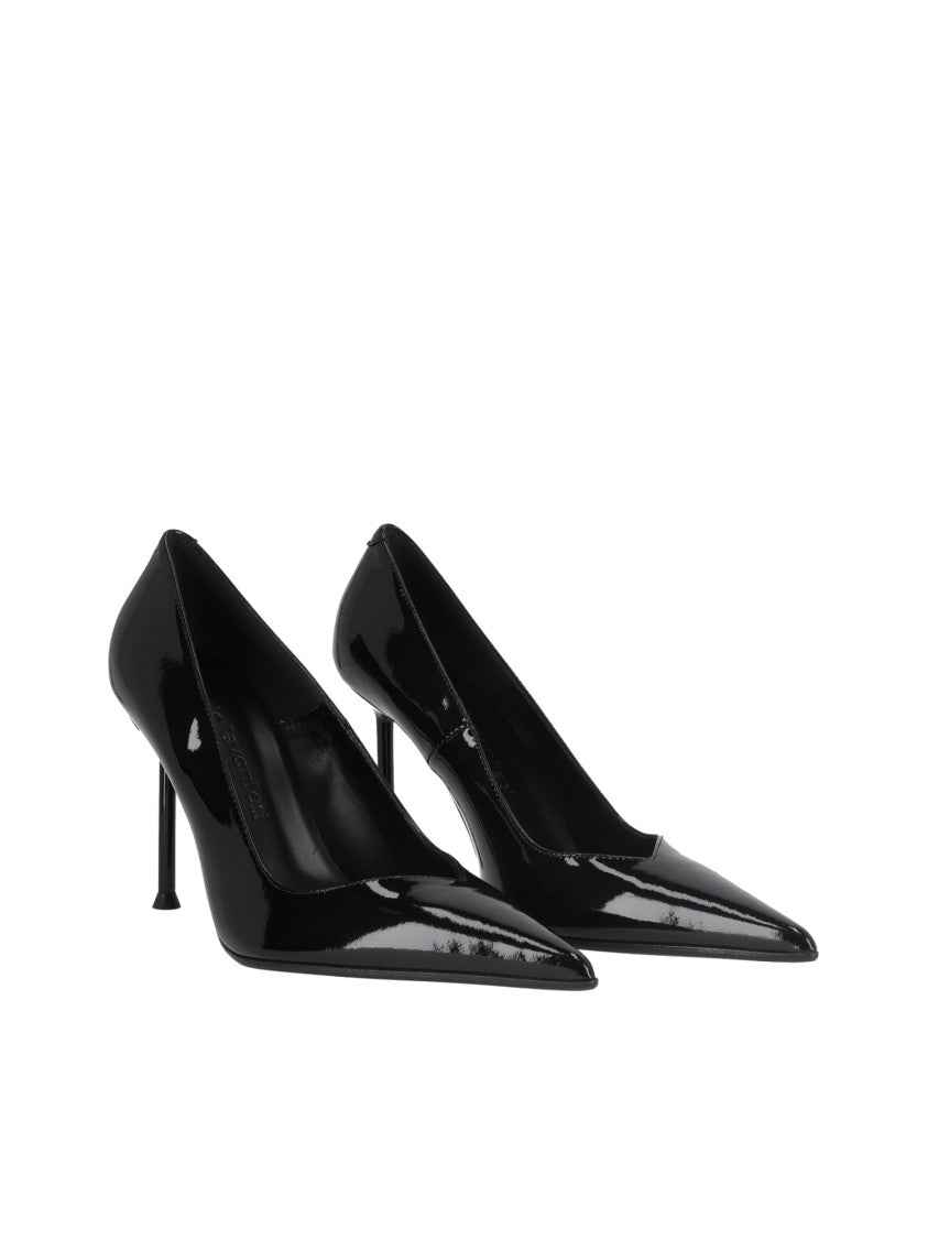Sergio Levantesi Black Pop67 Patent Leather High-Heeled Pumps