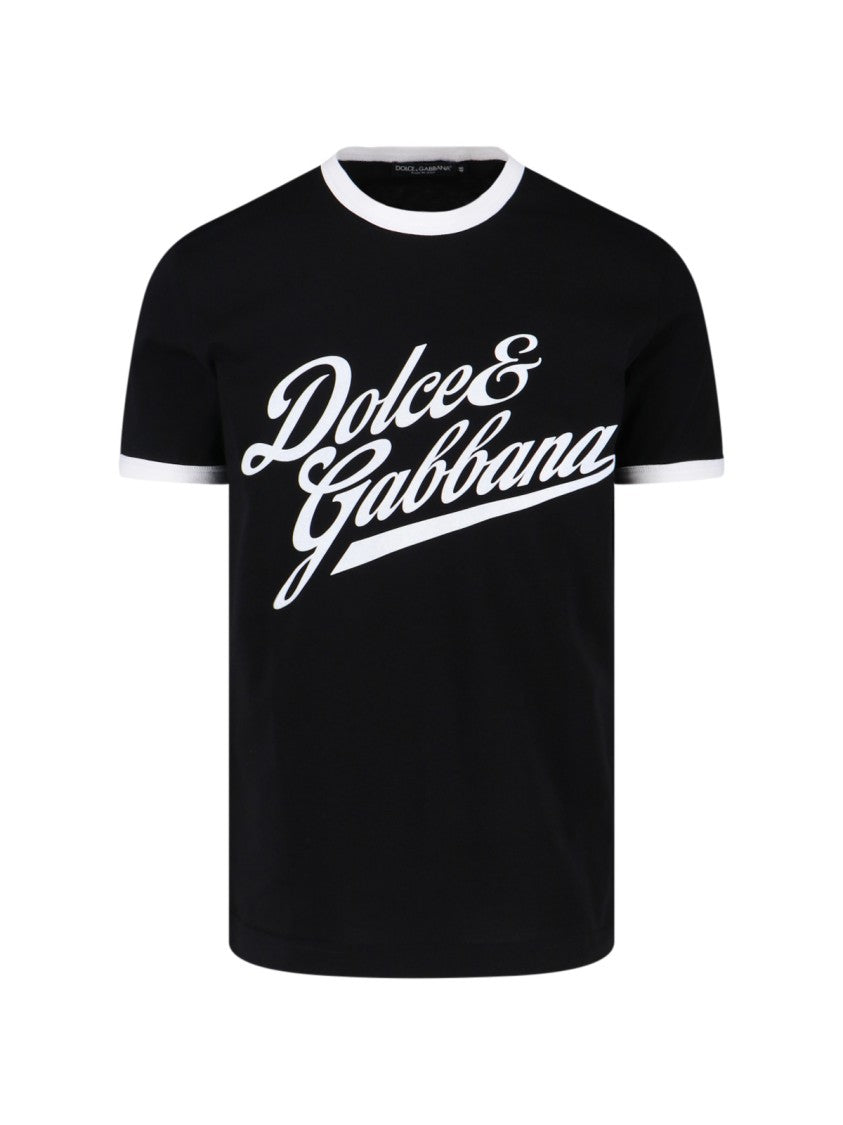 Dolce & Gabbana Logo T-Shirt – Black