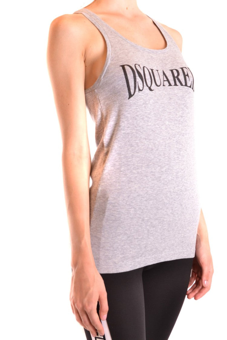 Dsquared2 Heather Grey Sleeveless Tank