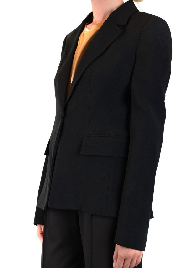 Philipp Plein Tailored Black Blazer With Structured Shoulders