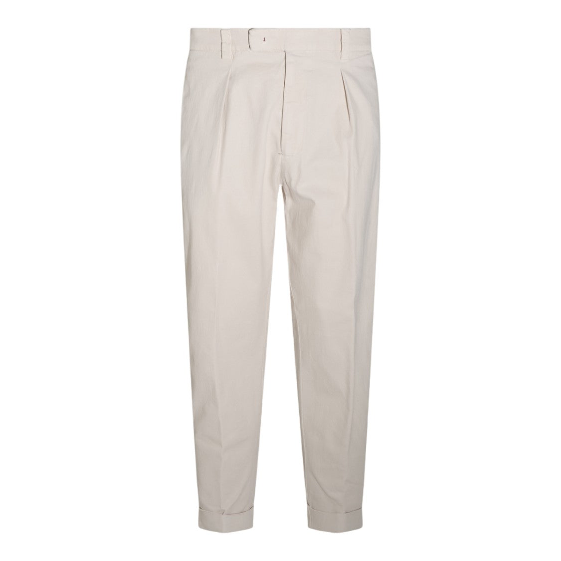 Berwich Pleated Cuffed Tailored Straight-Leg Pants