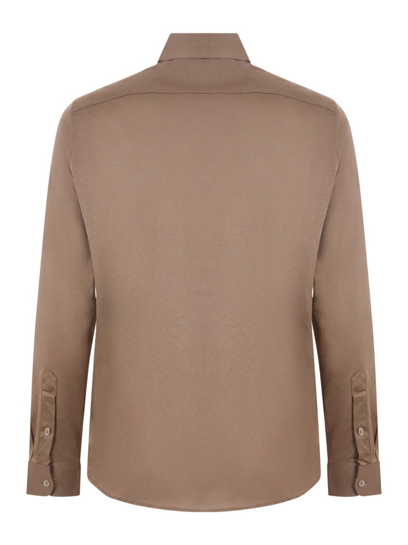 Filippo De Laurentis Button-Up Long-Sleeve Shirt With Classic Collar