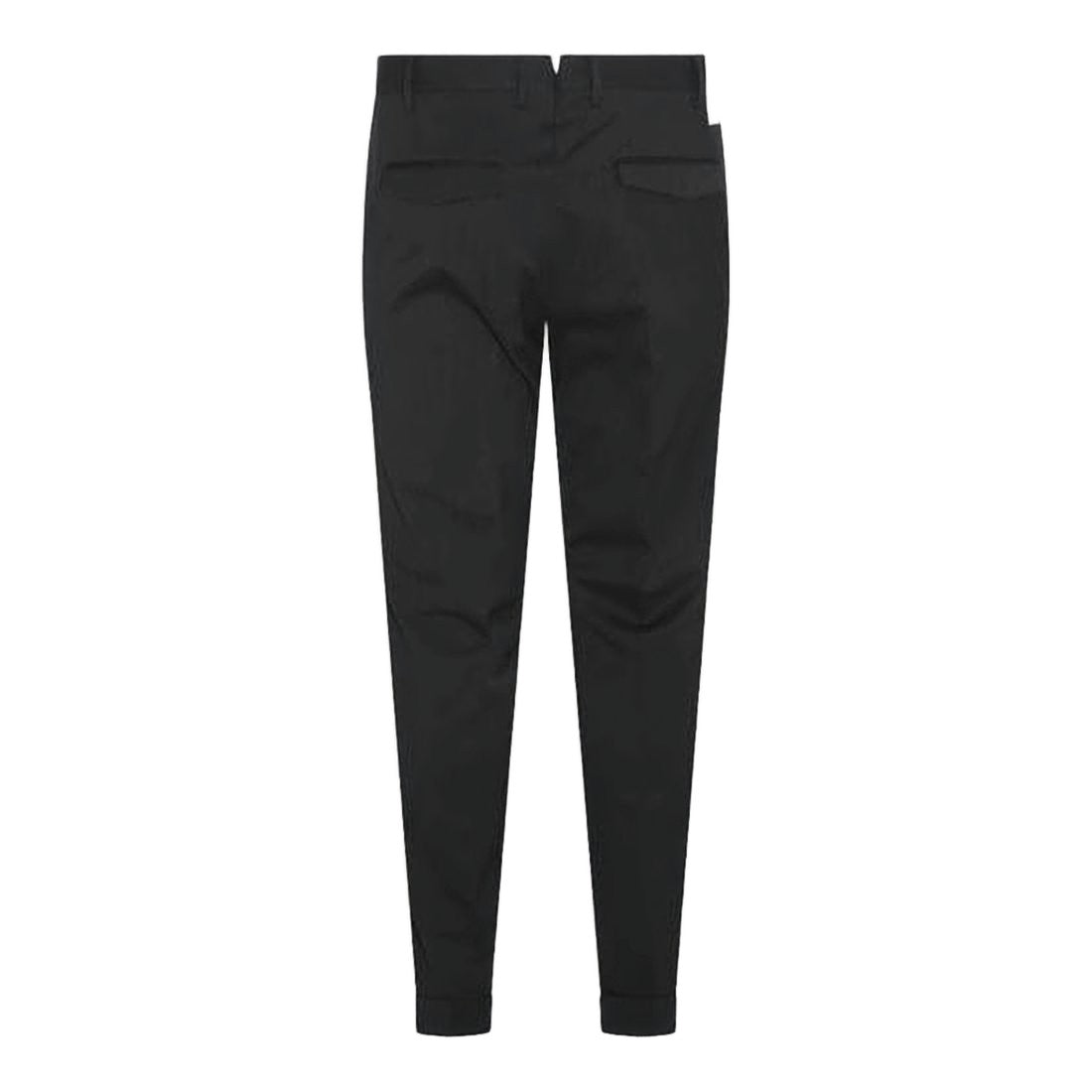 Pt Torino Slim-Fit Black Tailored Suit Pants
