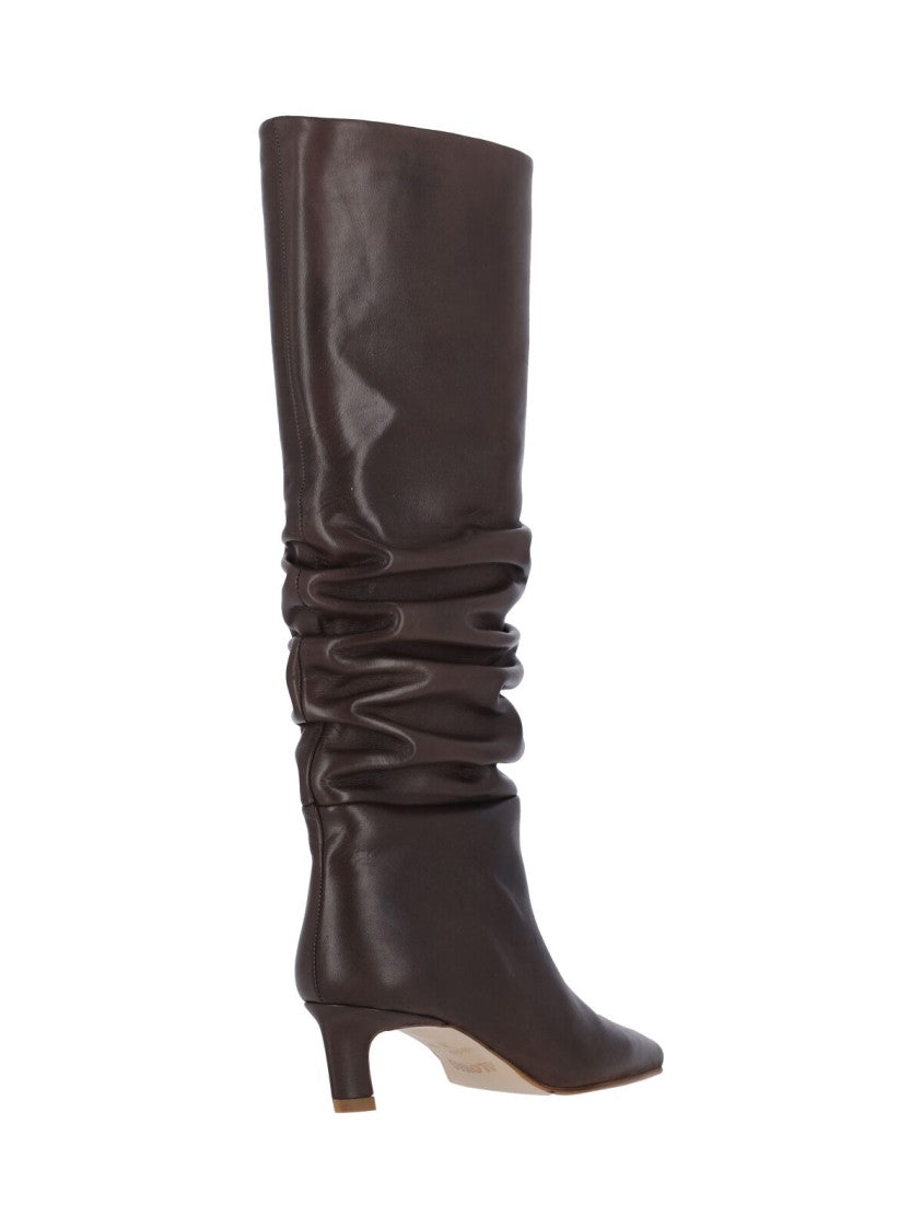 Alohas Black Kalila Calf Leather Boots