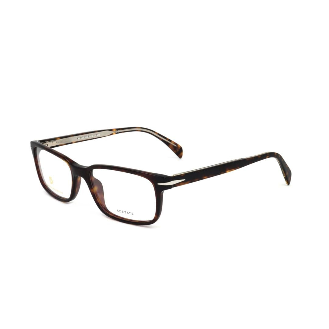 David Beckham Db 1065 Rectangular Tortoiseshell Acetate Eyeglass Frames