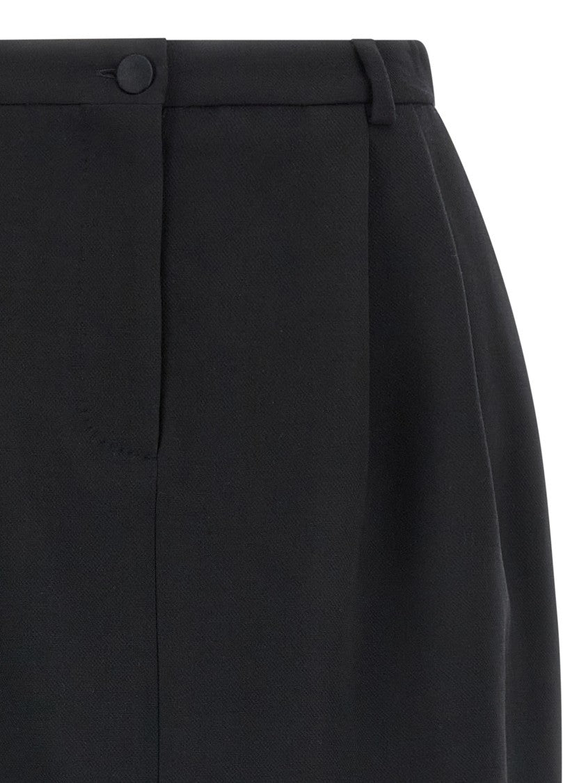 Dolce & Gabbana Wool Crêpe Skirt