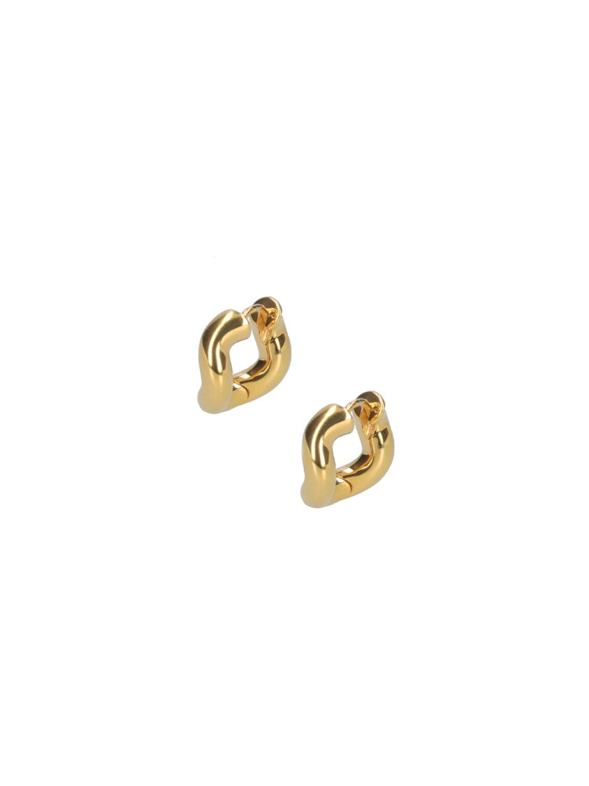 Charlotte Chesnais Chunky Hoop Earrings With Organic Shape And Polished Finish