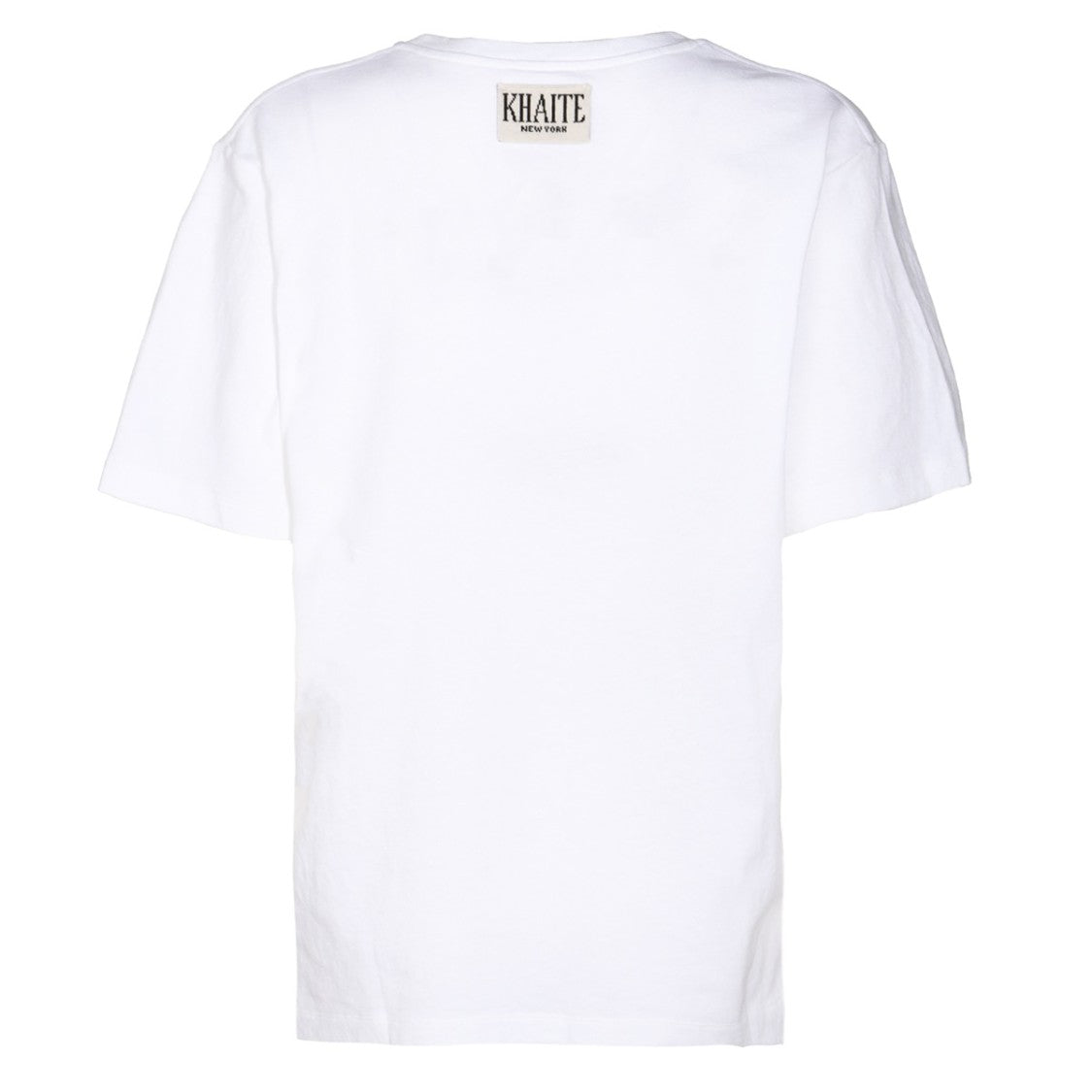 Khaite White Cotton T-Shirt