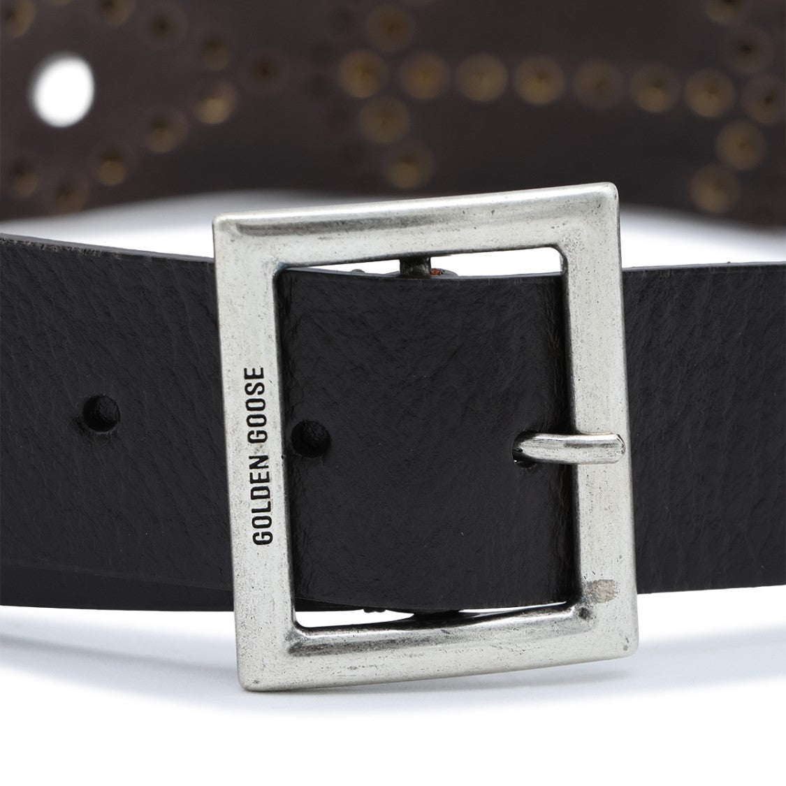 Golden Goose Brown Leather Boho Style Belt
