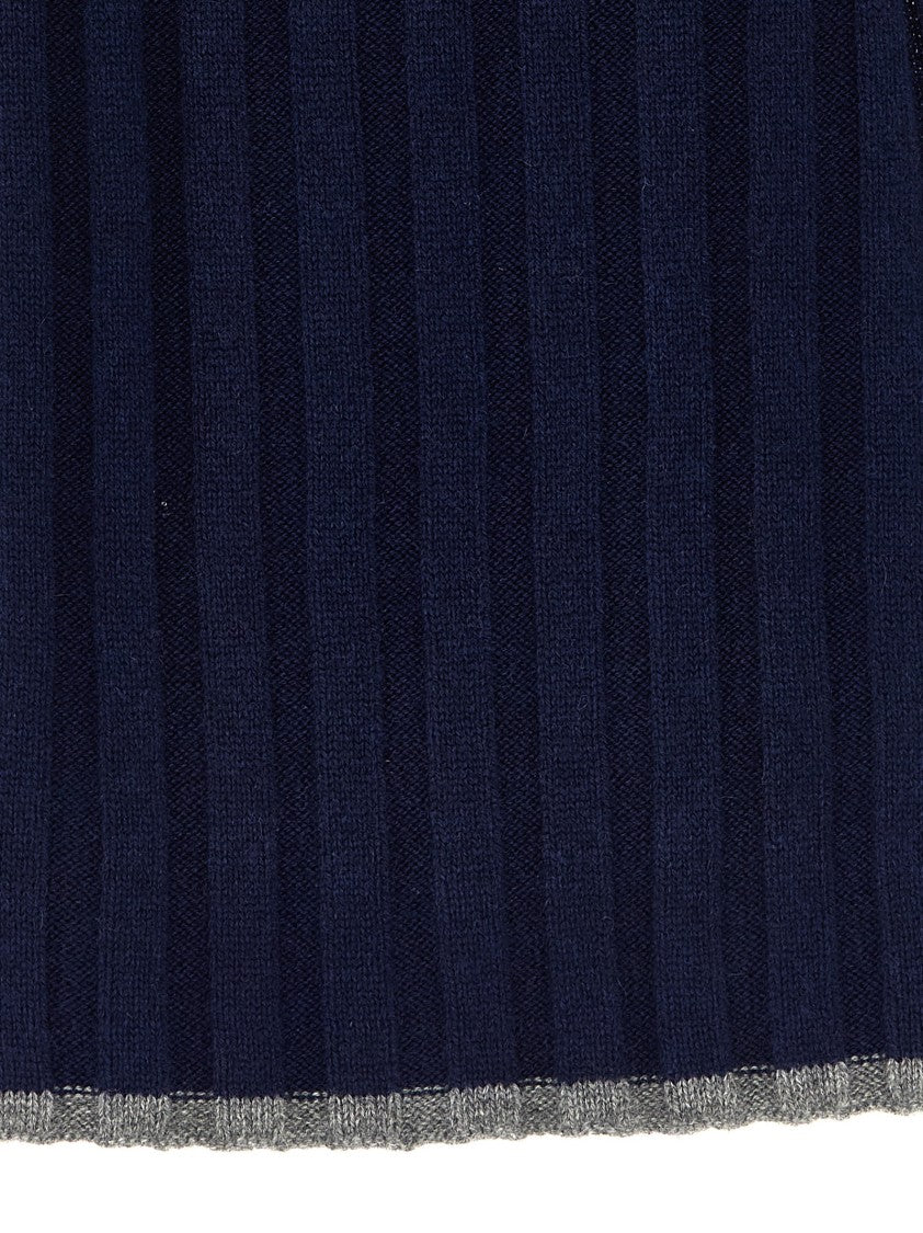 Brunello Cucinelli Ribbed Cashmere Scarf