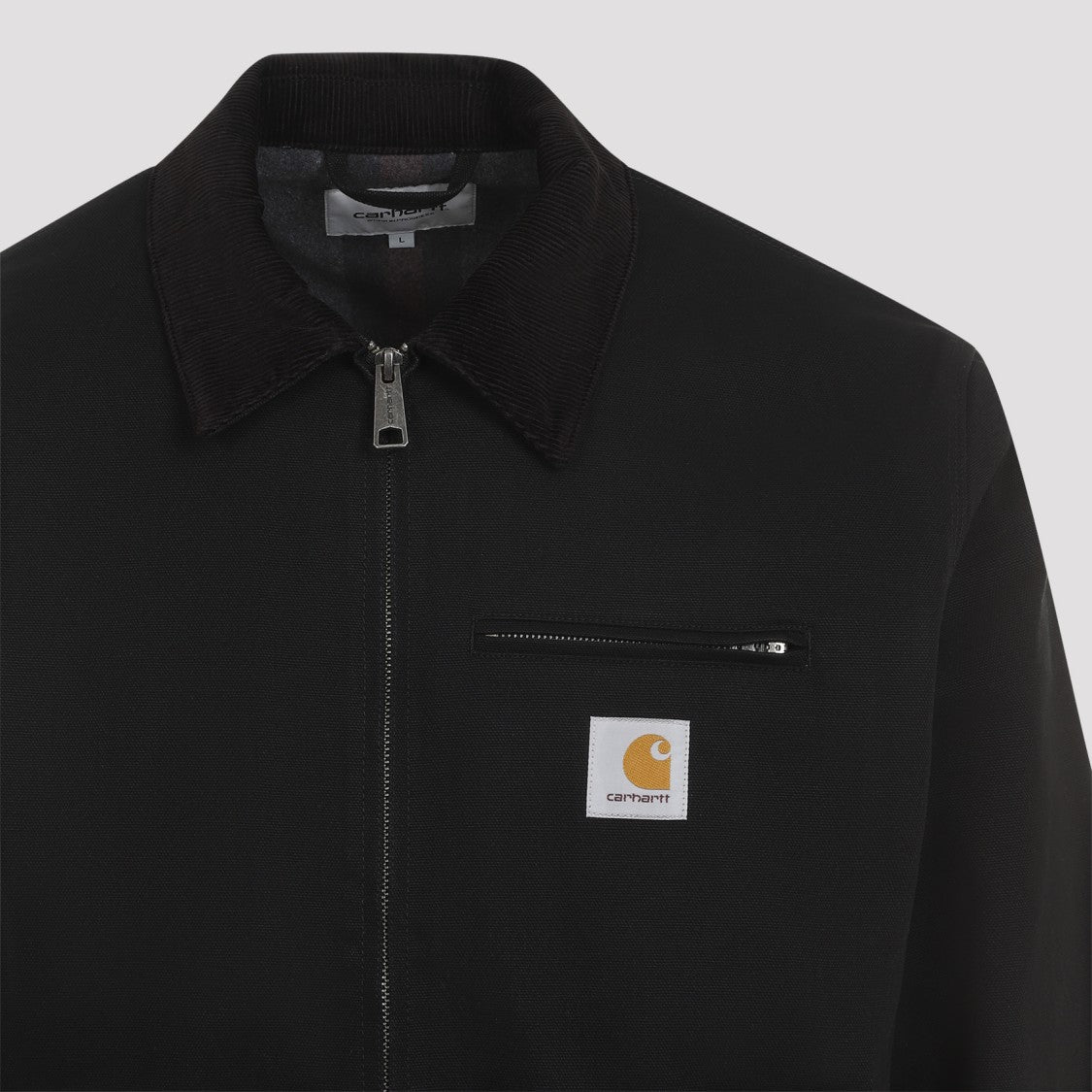 Carhartt Wip Casual Jacket With Corduroy Collar And Versatile Design