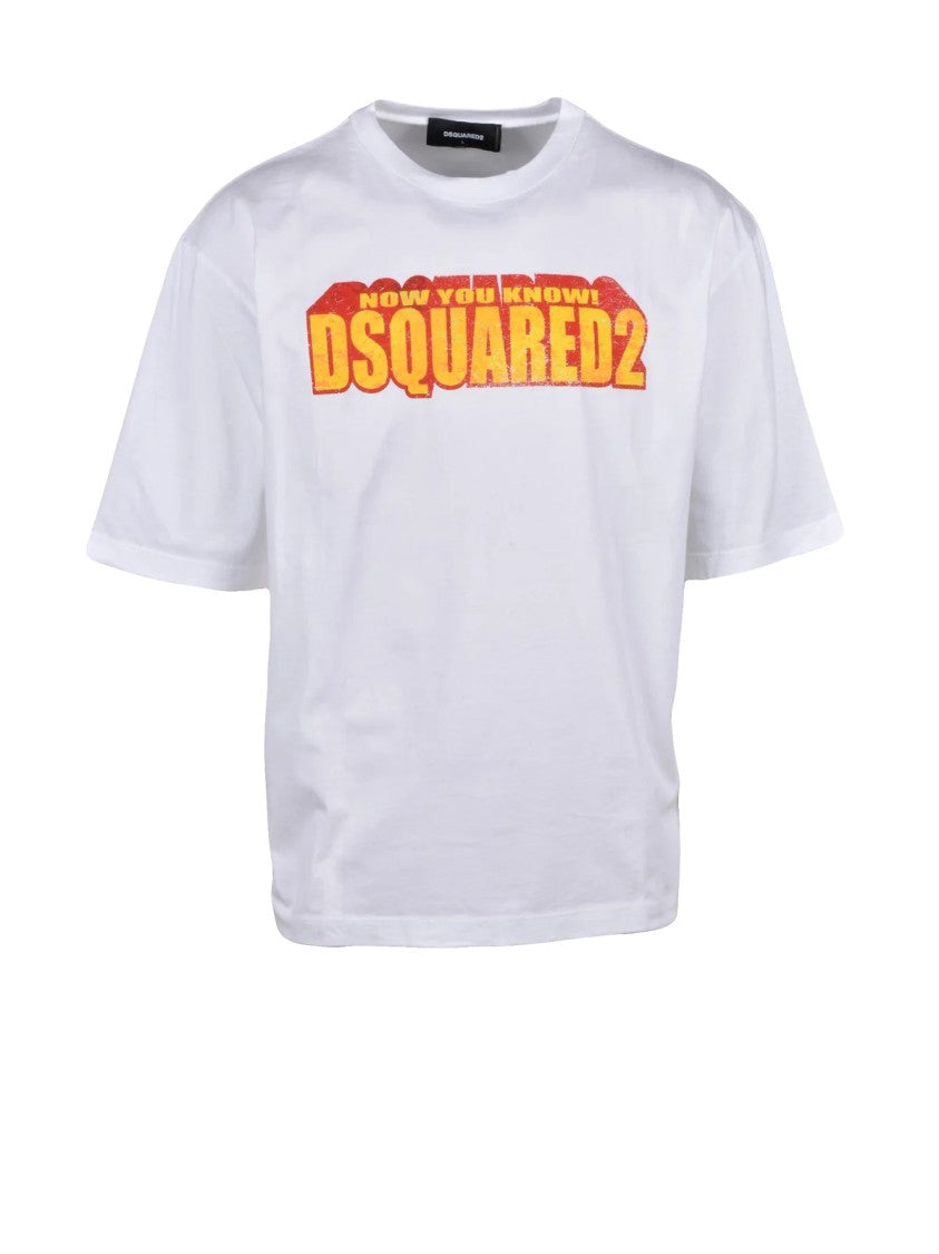 Dsquared2 Cotton T-Shirt - White