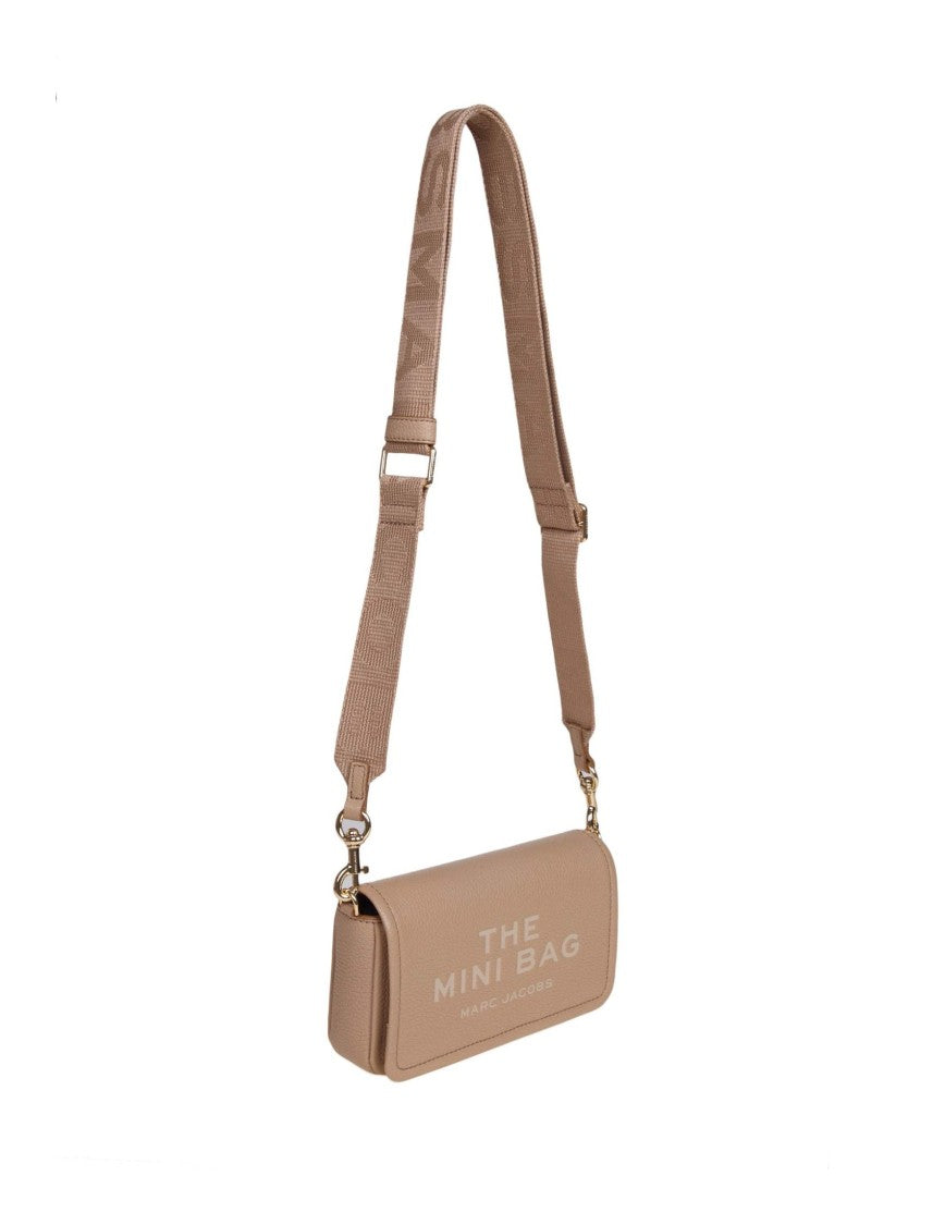 Marc Jacobs The Mini Bag In Camel Color Leather