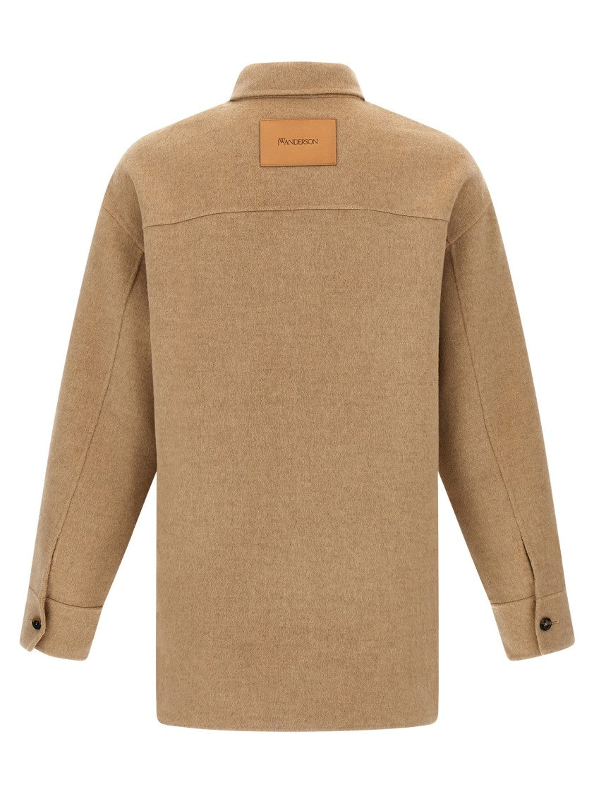 J. W. Anderson Asymmetrical Wool Overshirt