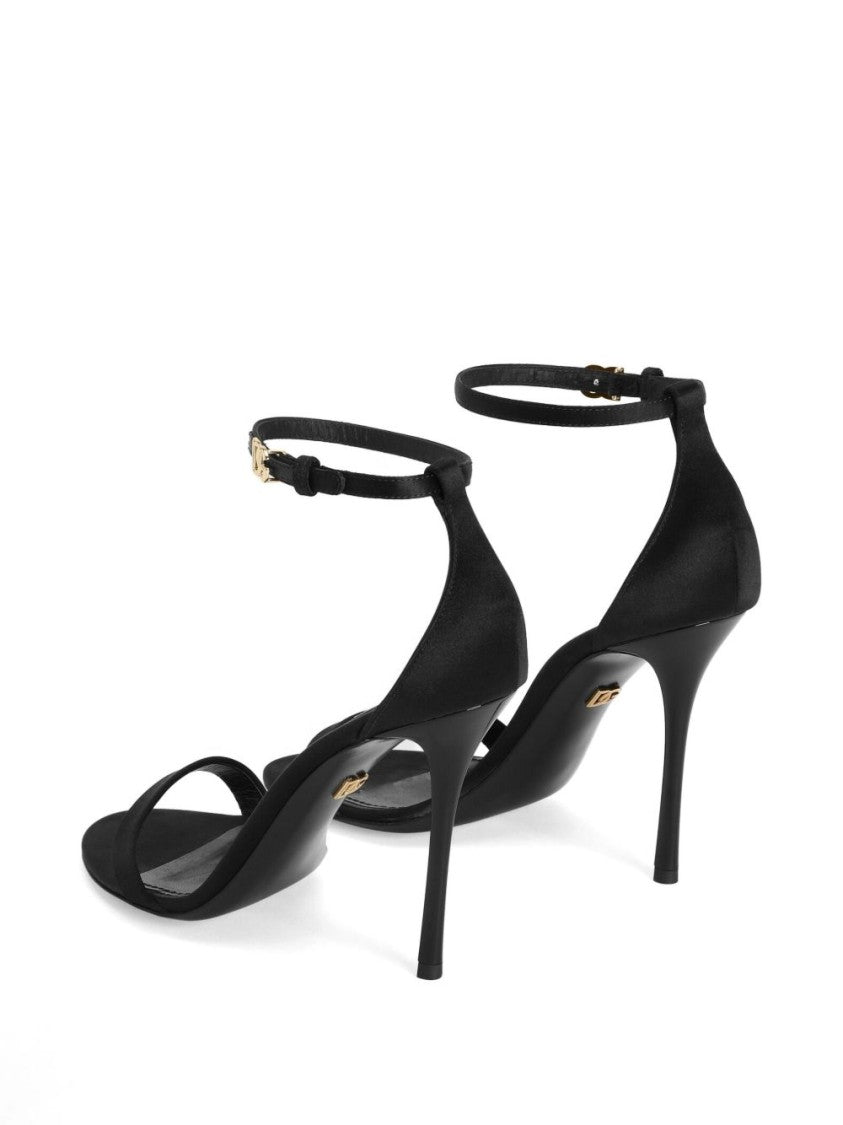 Dolce & Gabbana High-Heeled Sandals With Slim Stiletto And Design