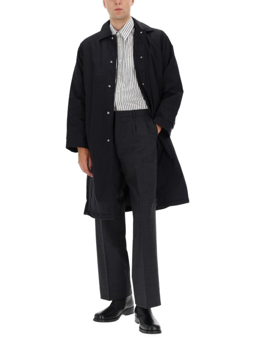 Sunflower Relaxed Black Straight Nylon Coat