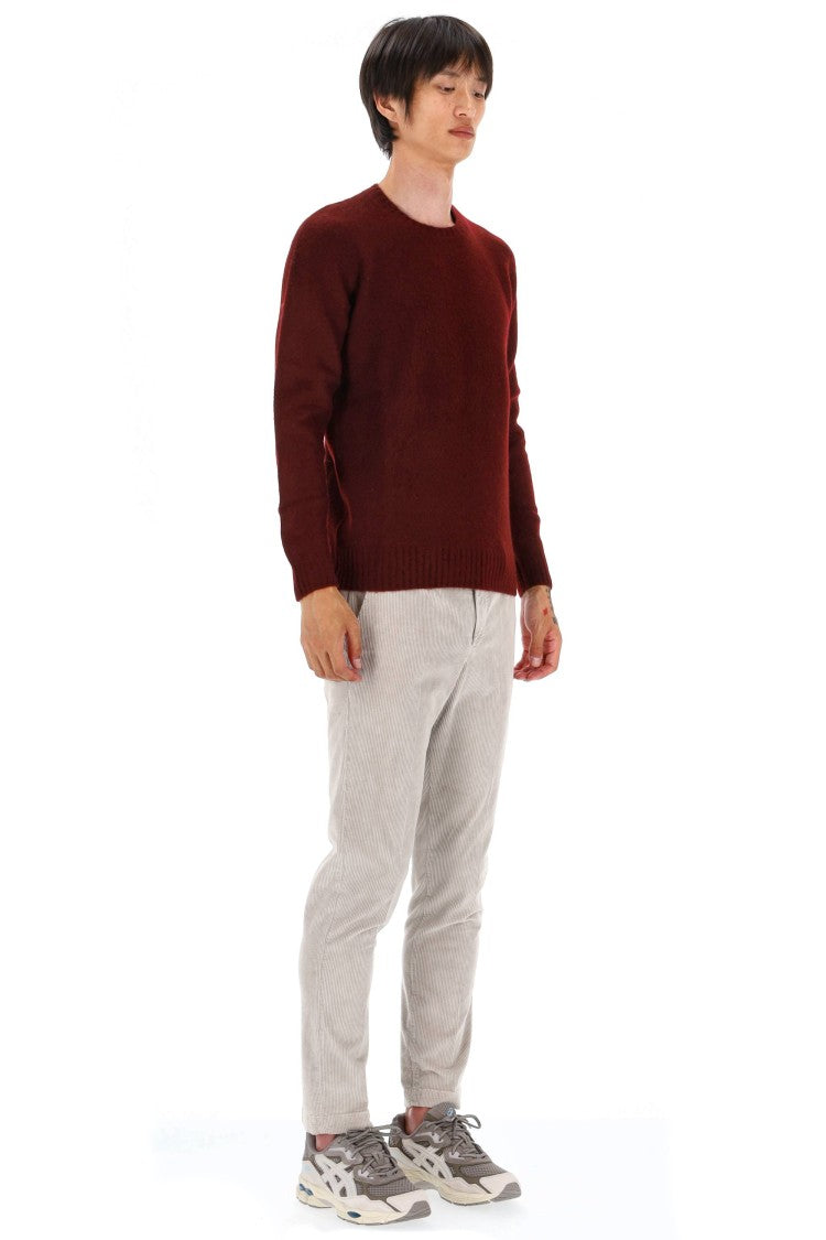 Drumohr Brushed Wool Crewneck Sweater