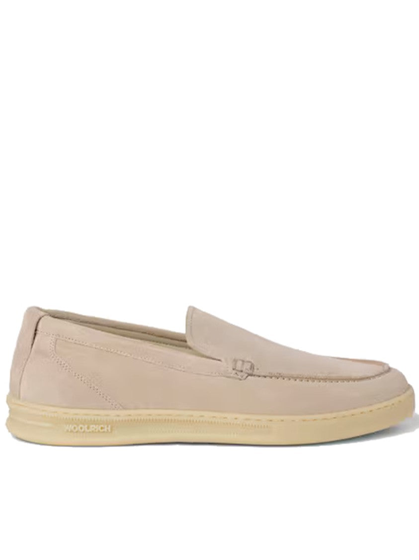 Woolrich Double U.T Slip-On Camoscio Suede Loafers