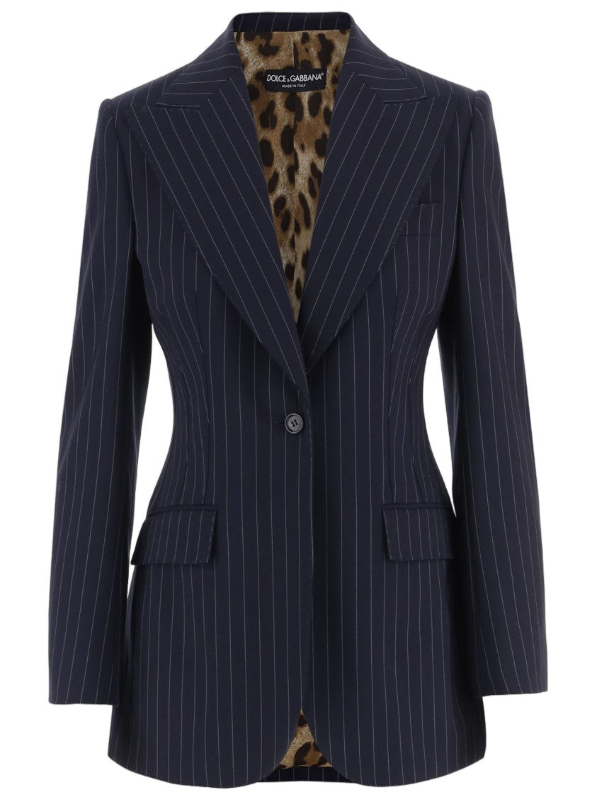 Dolce & Gabbana Turlington Single-Breasted Wool Jacket
