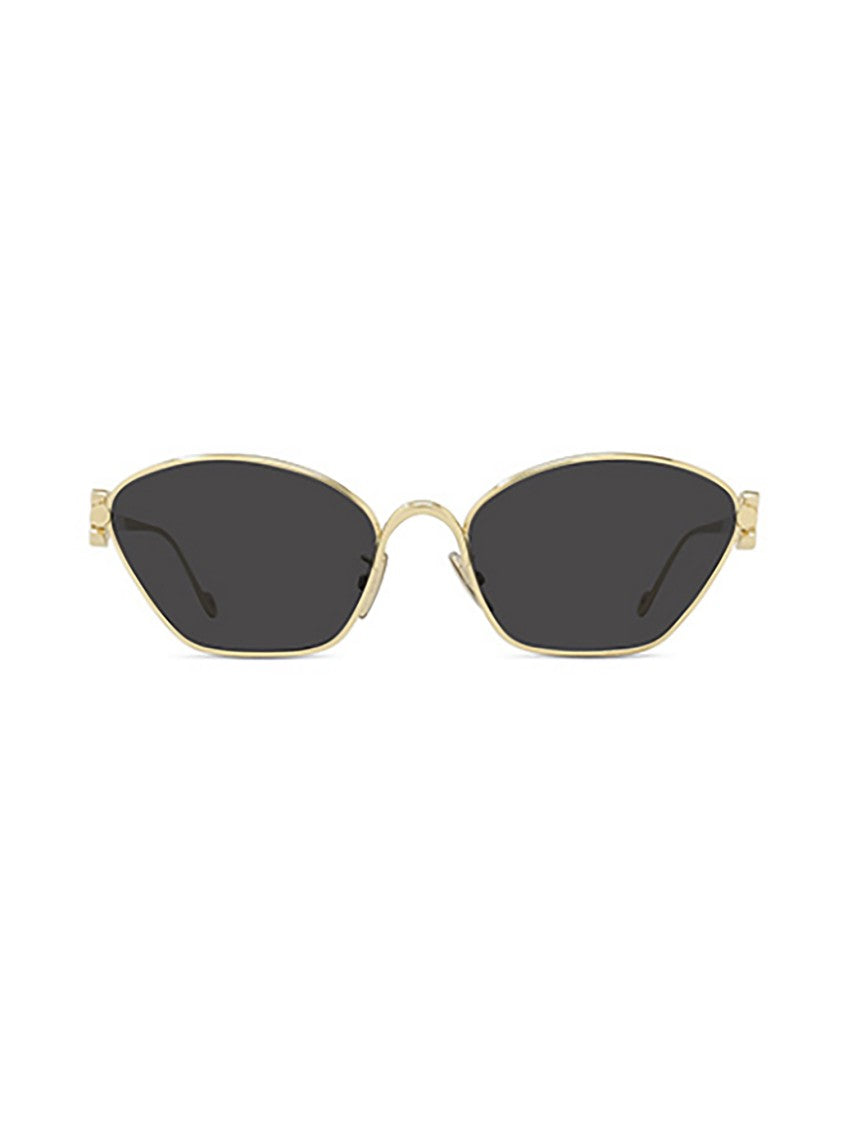 Loewe Lw40115u Geometric-Shaped Metallic Sunglasses