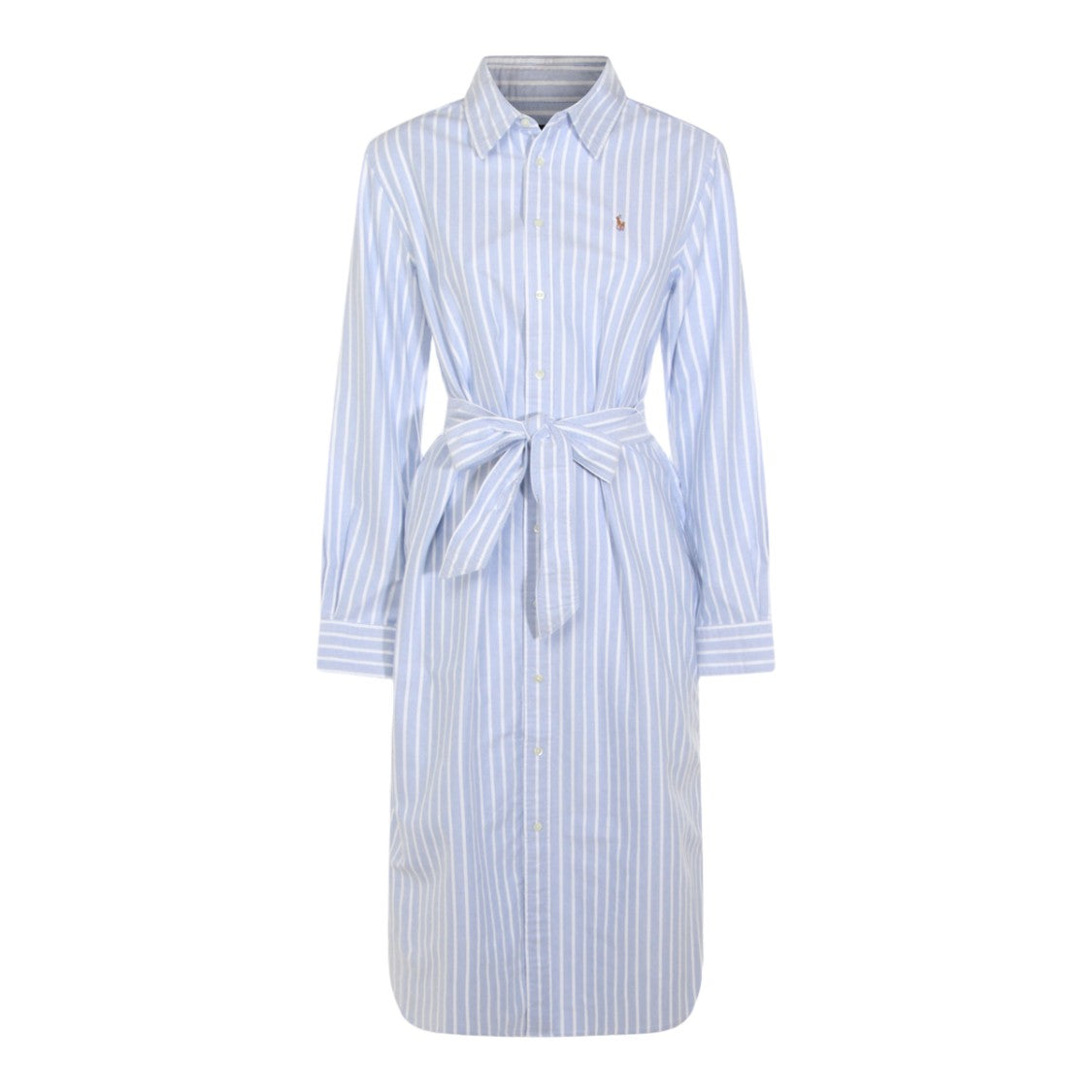 Polo Ralph Lauren Classic Shirt Dress With Striped Design