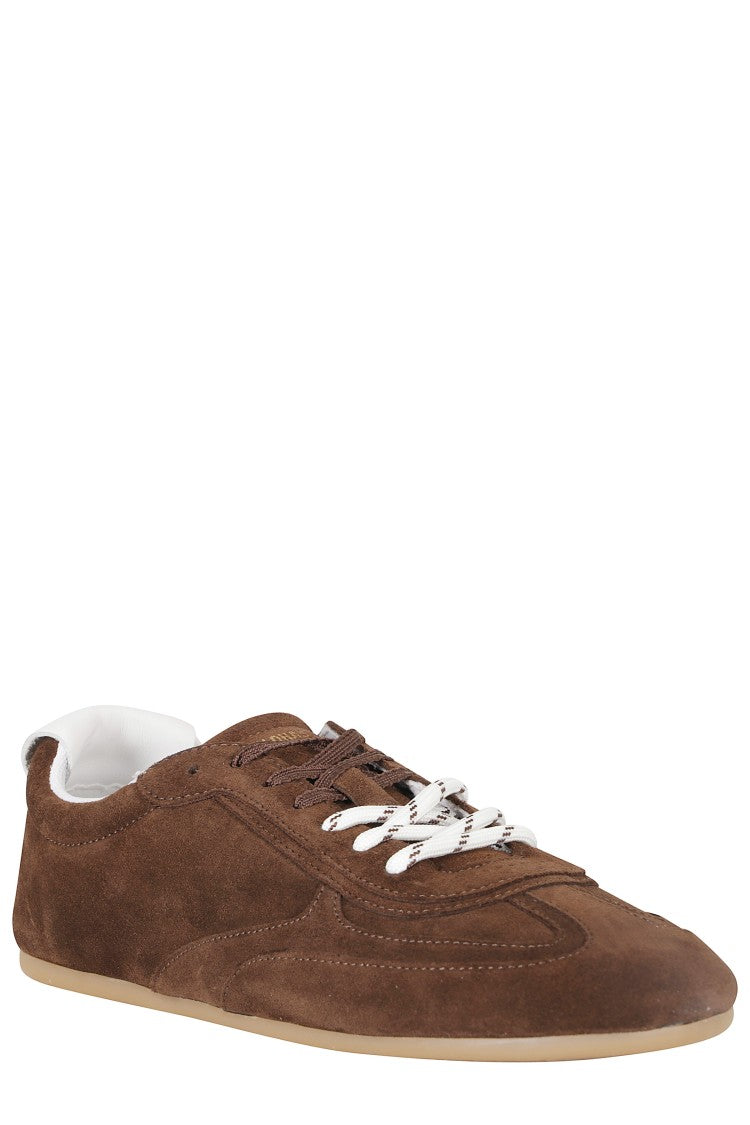 Alohas Chocolate Brown Tb 24 Suede Sneakers