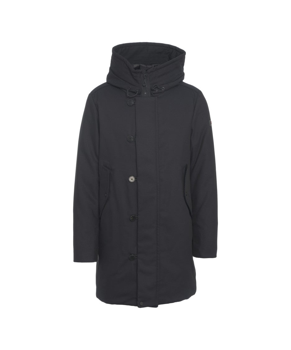 Peuterey Mid-Length Parka With Adjustable Drawstring Hood