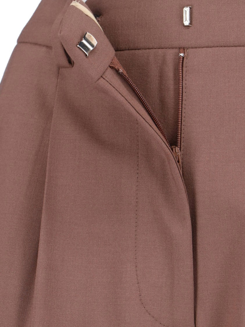Lardini Brown Tailored Trousers