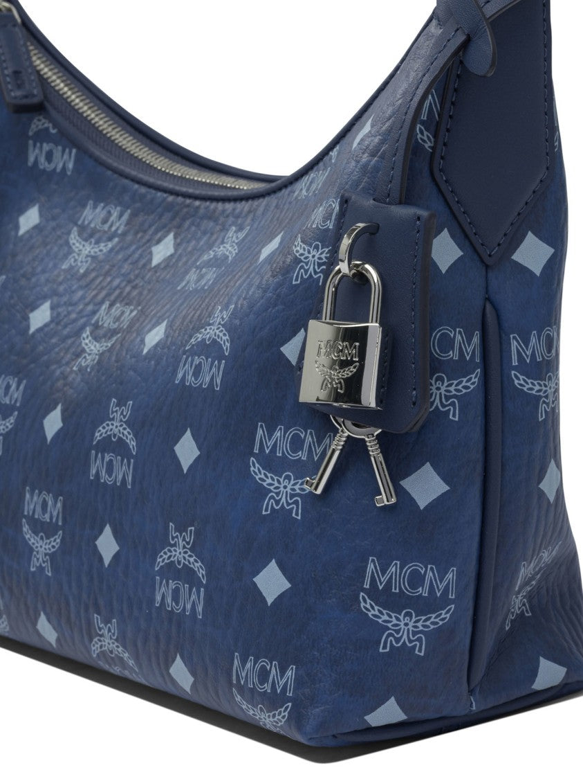 Mcm Curved Silhouette Mcm Shoulder Bag