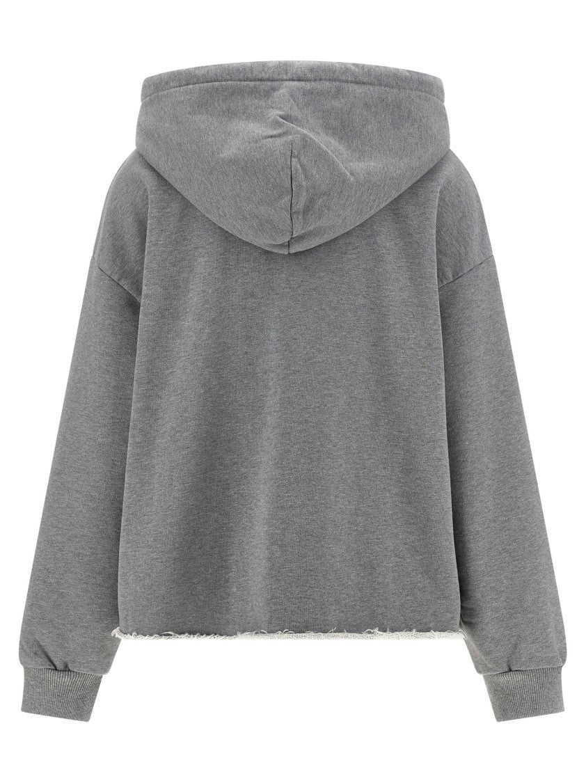 Mm6 By Maison Margiela 'Numeric Signature Mm6' Spray Hoodie